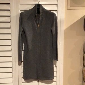 Charcoal grey sweater dress by Sail to Stable